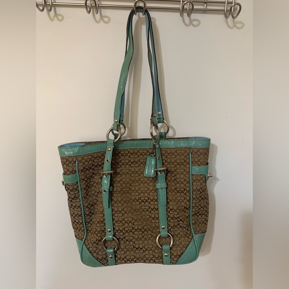 Coach - purse - blue - used